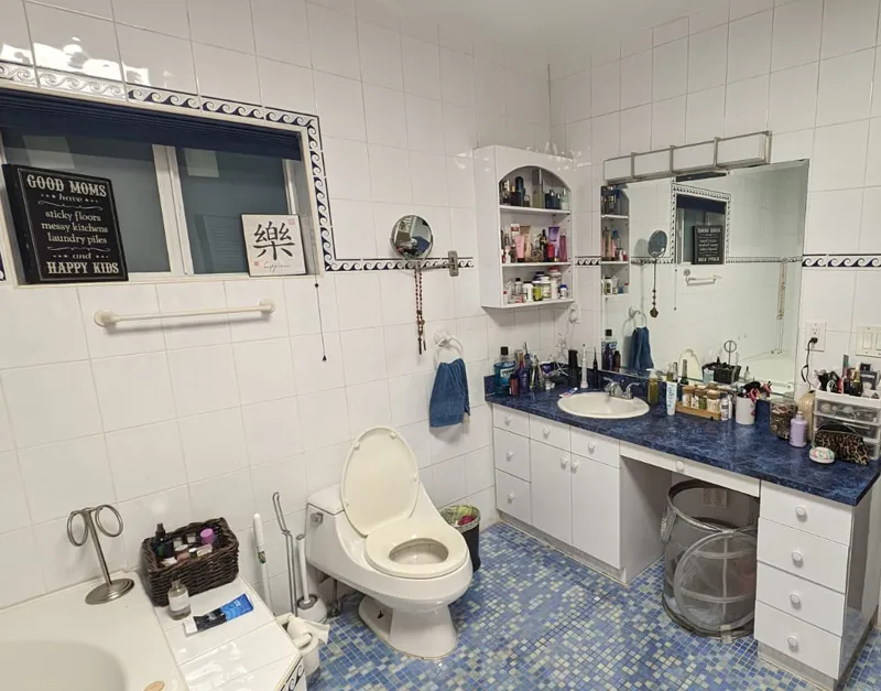 baño antes de la remodelacion